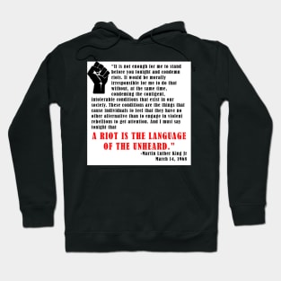 Martin Luther King Jr Quote Hoodie